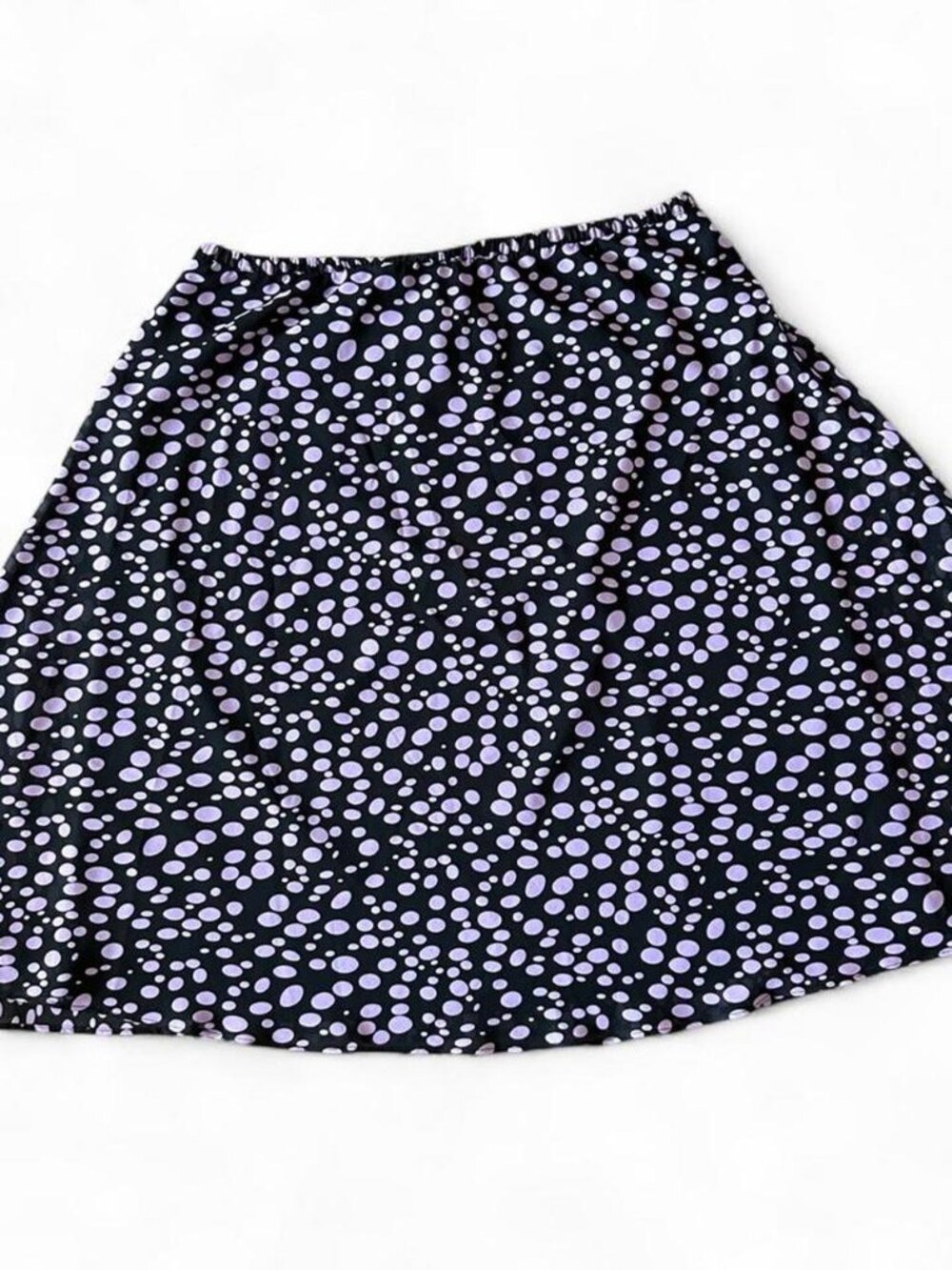 Y2K Draper's & Damon's Black Chiffon Midi Skirt